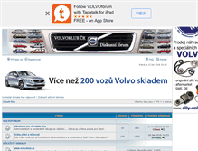 Tablet Screenshot of forum.volvoklub.cz